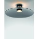 Smoky Glass & Sandy Black Metal LED 17 Watt 220-240Volt 1360Lm 3000K IP20 light up & down D: 60 H: 18,5 cm 