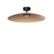 Moca Brown Glass & Sandy Black Metal LED 17 Watt 220-240Volt 1360Lm 3000K IP20 light up & down D: 60 H: 18.5 cm 