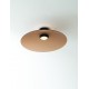 Moca Brown Glass & Sandy Black Metal LED 17 Watt 220-240Volt 1360Lm 3000K IP20 light up & down D: 60 H: 18.5 cm 