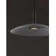 Smoky Glass & Sandy Black Metal LED 12 Watt 220-240Volt 1040Lm 3000K IP20 D: 40 H: 140 cm 