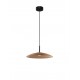 Brown Glass & Sandy Black Metal LED 12 Watt 220-240Volt 1040Lm 3000K IP20 D: 40 H: 140 cm 