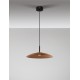 Brown Glass & Sandy Black Metal LED 12 Watt 220-240Volt 1040Lm 3000K IP20 D: 40 H: 140 cm 