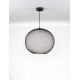 Matt Black Metal & Acrylic LED 24 Watt 220-240Volt 1080Lm 3000K IP20 D: 50 H: 154 cm 