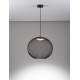 Matt Black Metal & Acrylic LED 24 Watt 220-240Volt 1080Lm 3000K IP20 D: 50 H: 154 cm 