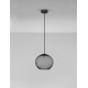 Matt Black Metal & Acrylic LED 12 Watt 220-240Volt 540Lm 3000K IP20 D: 30 H: 153 cm 
