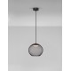 Matt Black Metal & Acrylic LED 12 Watt 220-240Volt 540Lm 3000K IP20 D: 30 H: 153 cm 