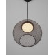 Matt Black Metal & Acrylic LED 12 Watt 220-240Volt 540Lm 3000K IP20 D: 30 H: 153 cm 