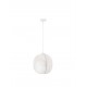 Sandy White Mulberry Silk LED E27 1x12 Watt 100-240 Volt IP20 bulb excluded D: 42 H: 210 cm 