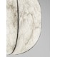 Sandy White Mulberry Silk LED E27 1x12 Watt 100-240 Volt IP20 bulb excluded D: 42 H: 210 cm 