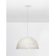 Sandy White Glass Fibre LED E27 1x12 Watt 100-240 Volt IP20 bulb excluded D: 60 H: 210 cm 