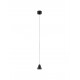 Sandy Black Aluminium LED 5 Watt 220-240Volt 371Lm 3000K IP20 D: 6 H: 191 cm 