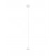 Sandy White Aluminium LED 5 Watt 220-240Volt 377Lm 3000K IP20 D: 6 H: 191 cm 
