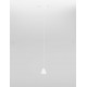 Sandy White Aluminium LED 5 Watt 220-240Volt 377Lm 3000K IP20 D: 6 H: 191 cm 