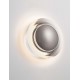 Black Nickel Aluminium & Acrylic LED 8 Watt 220-240Volt 713Lm 3000K IP20 D: 17 H: 6 cm 