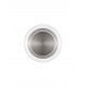 Black Nickel Aluminium & Acrylic LED 8 Watt 220-240Volt 713Lm 3000K IP20 D: 17 H: 6 cm 