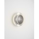 Black Nickel Aluminium & Acrylic LED 8 Watt 220-240Volt 713Lm 3000K IP20 D: 17 H: 6 cm 