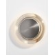 Black Nickel Aluminium & Acrylic LED 8 Watt 220-240Volt 713Lm 3000K IP20 D: 17 H: 6 cm 