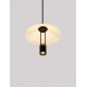 Sandy Black Steel & Aluminium Clear Frosted Acrylic LED 8 Watt 220-240Volt 395Lm 3000K IP20 D: 22 H: 210 cm 