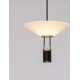 Sandy Black Steel & Aluminium Clear Frosted Acrylic LED 8 Watt 220-240Volt 425Lm 3000K IP20 D: 22 H: 210 cm 