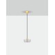 Platinum Gold Aluminium & Structured Acrylic LED 6 Watt 220-240Volt 394Lm 3000K IP20 D: 16 W: 9 H: 211 cm 