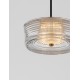 Platinum Gold Aluminium & Structured Acrylic LED 6 Watt 220-240Volt 394Lm 3000K IP20 D: 16 W: 9 H: 211 cm 