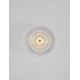 Platinum Gold Aluminium & Structured Acrylic LED 6 Watt 220-240Volt 466Lm 3000K IP20 D: 16 W: 9,6 H: 9 cm 