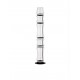 Triac Dimmable Matt Black Carbon Steel , Aluminium, Clear Glass, Silica & Abs LED 46 Watt 220-240Volt 965Lm 3000K IP20 D: 30