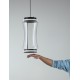 Motion Sensor Dimmable Matt Black Carbon Steel , Aluminium, Clear Glass, Silica & Abs LED 21 Watt 220-240Volt 567Lm 3000K IP2