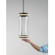 Motion Sensor Dimmable Matt Black Carbon Steel , Aluminium, Clear Glass, Silica & Abs LED 21 Watt 220-240Volt 567Lm 3000K IP2