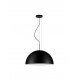 Sandy Black & Inner Matt White Metal LED E27 3x12Watt 100-240Volt IP20 bulb excluded D: 60 H: 240 cm 