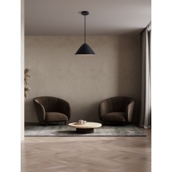 Sandy Black Metal & Acrylic LED 17Watt 220-240Volt 917Lm 3000K IP20 D: 40 H: 150 cm 