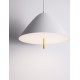 Sandy White Metal & Acrylic LED 17Watt 220-240Volt 917Lm 3000K IP20 D: 40 H: 150 cm 