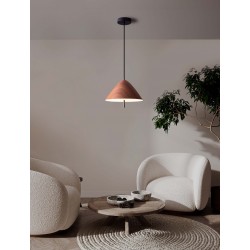 Sandy Wooden Color Metal & Acrylic LED 17Watt 220-240Volt 917Lm 3000K IP20 D: 40 H: 150 cm 