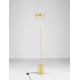 Brass Gold Metal LED 17Watt 220-240Volt 929Lm 3000K IP20 D: 20 H: 135 cm 