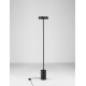 Sandy Black Metal & Gold Top LED 17Watt 220-240Volt 929Lm 3000K IP20 D: 20 H: 135 cm 