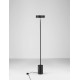Sandy Black Metal & Gold Top LED 17Watt 220-240Volt 929Lm 3000K IP20 D: 20 H: 135 cm 