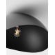 Sandy Black Metal LED E27 1x12Watt 100-240Volt IP20 bulb excluded D: 50 H: 24 cm 