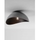 Sandy Black Metal LED E27 1x12Watt 100-240Volt IP20 bulb excluded D: 50 H: 24 cm 