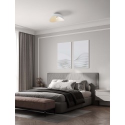 Sandy White Metal LED E27 1x12Watt 100-240Volt IP20 bulb excluded D: 40 H: 20 cm 