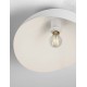 Sandy White Metal LED E27 1x12Watt 100-240Volt IP20 bulb excluded D: 40 H: 20 cm 