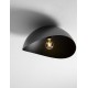 Sandy Black Metal LED E27 1x12Watt 100-240Volt IP20 bulb excluded D: 40 H: 20 cm 