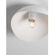 Sandy White Metal LED E27 1x12Watt 100-240Volt IP20 bulb excluded D: 30 H: 15 cm 