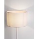 Sandy White Metal & Fabric LED E27 1x12Watt 100-240Volt IP20 bulb excluded D: 30 H: 57,8 cm 