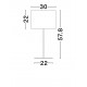 Brass Gold & Black Metal & Fabric LED E27 1x12Watt 100-240Volt IP20 bulb excluded D: 30 H: 57,8 cm 