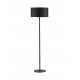 Sandy Black Metal & Fabric LED E27 1x12Watt 100-240Volt IP20 bulb excluded D: 45 H: 164,8 cm 