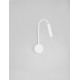 Sandy White Aluminium LED 6 Watt 220-240Volt 453Lm 3000K Switch on/off IP44 L: 8.5 H: 56 cm 
