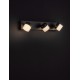 Sandy Black Aluminium & Acrylic LED 17 Watt 220-240Volt 1385Lm 3000K IP44 L: 38,5 W: 11,5 H: 7,5 cm 