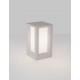 White Sandstone & Acrylic LED E27 1x12 Watt Bulb Excluded 100-240 Volt IP65 L: 20 W: 20 H: 35 cm 