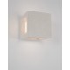 White Sandstone & Acrylic LED E27 1x12 Watt Bulb Excluded 100-240 Volt IP65 L: 16 W: 16 H: 16 cm 