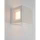 White Sandstone & Acrylic LED E27 1x12 Watt Bulb Excluded 100-240 Volt IP65 L: 16 W: 16 H: 16 cm 